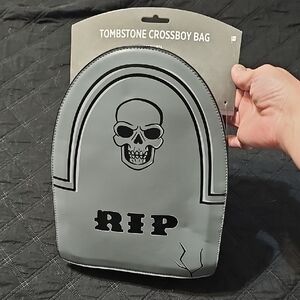 SPEND $100 IN LIVE SHOW WIN THIS Nwt Tombstone Crossboy Bag - Gray